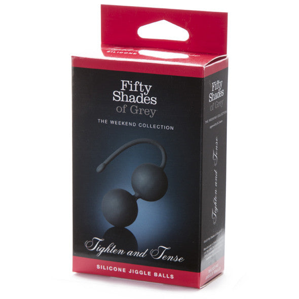 Fifty Shades of Grey - Tighten and Tense Silicone Kegel Balls -  Kegel Balls (Non Vibration)  Durio.sg