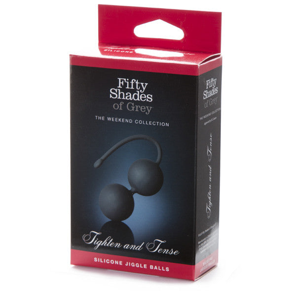 Fifty Shades of Grey - Tighten and Tense Silicone Kegel Balls -  Kegel Balls (Non Vibration)  Durio.sg
