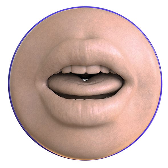 Fleshlight - Boost Blow Mouth Masturbator (Beige) -  Masturbator Mouth (Non Vibration)  Durio.sg