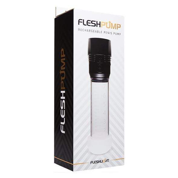 Fleshlight - FleshPump Rechargeable Penis Pump (Clear) -  Penis Pump (Vibration) Rechargeable  Durio.sg