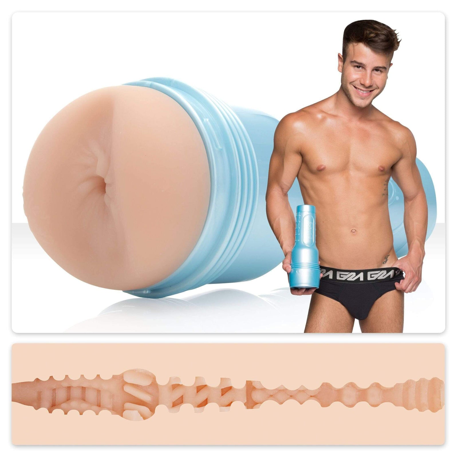 Fleshlight - Fleshjack Boys Allen King Masturbator Ass (Majestic) -  Masturbator Gay Ass (Non Vibration)  Durio.sg