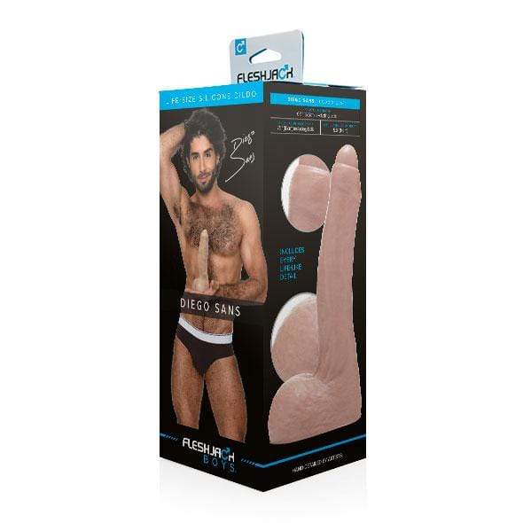 Fleshlight - Fleshjack Boys Diego Sans Realistic Dildo (Beige) -  Realistic Dildo with suction cup (Non Vibration)  Durio.sg