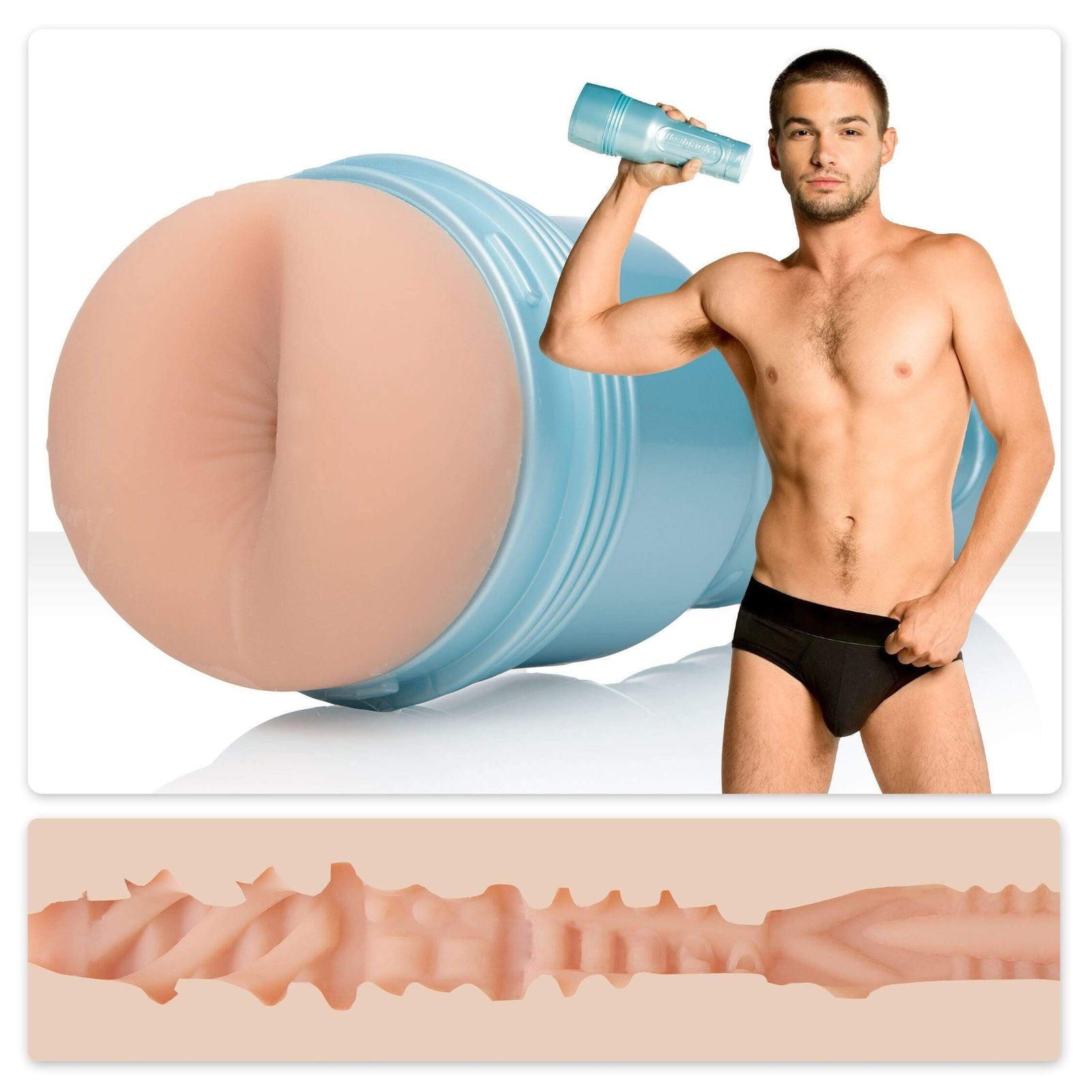 Fleshlight - Fleshjack Boys Johnny Rapid Masturbator Gay Ass (Man Cave) -  Masturbator Gay Ass (Non Vibration)  Durio.sg