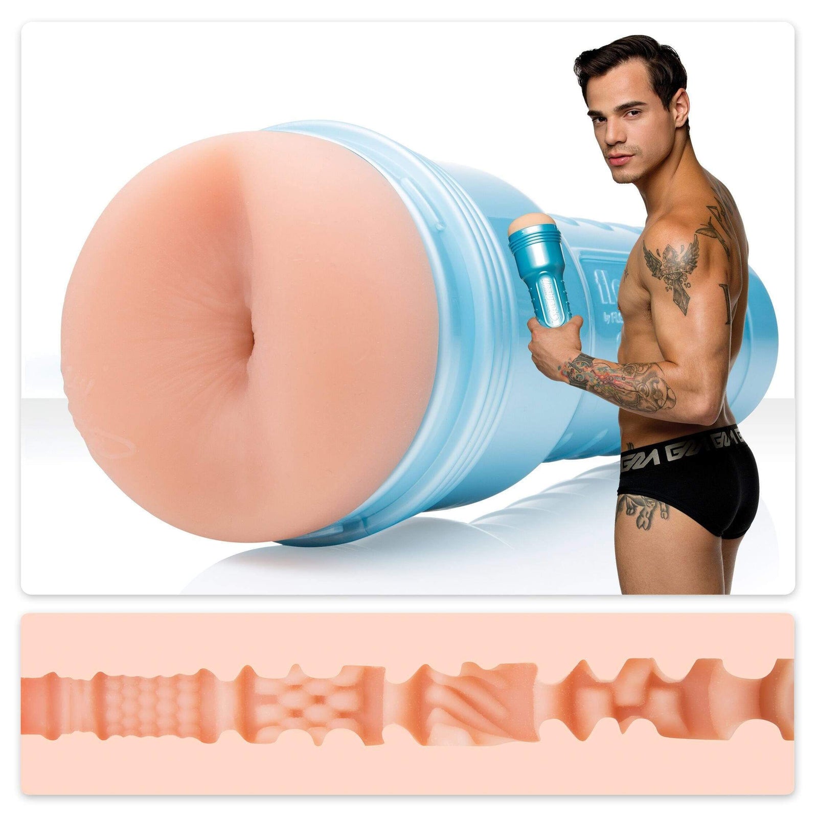 Fleshlight - Fleshjack Boys Levi Karter Masturbator Ass (Explosive) -  Masturbator Gay Ass (Non Vibration)  Durio.sg