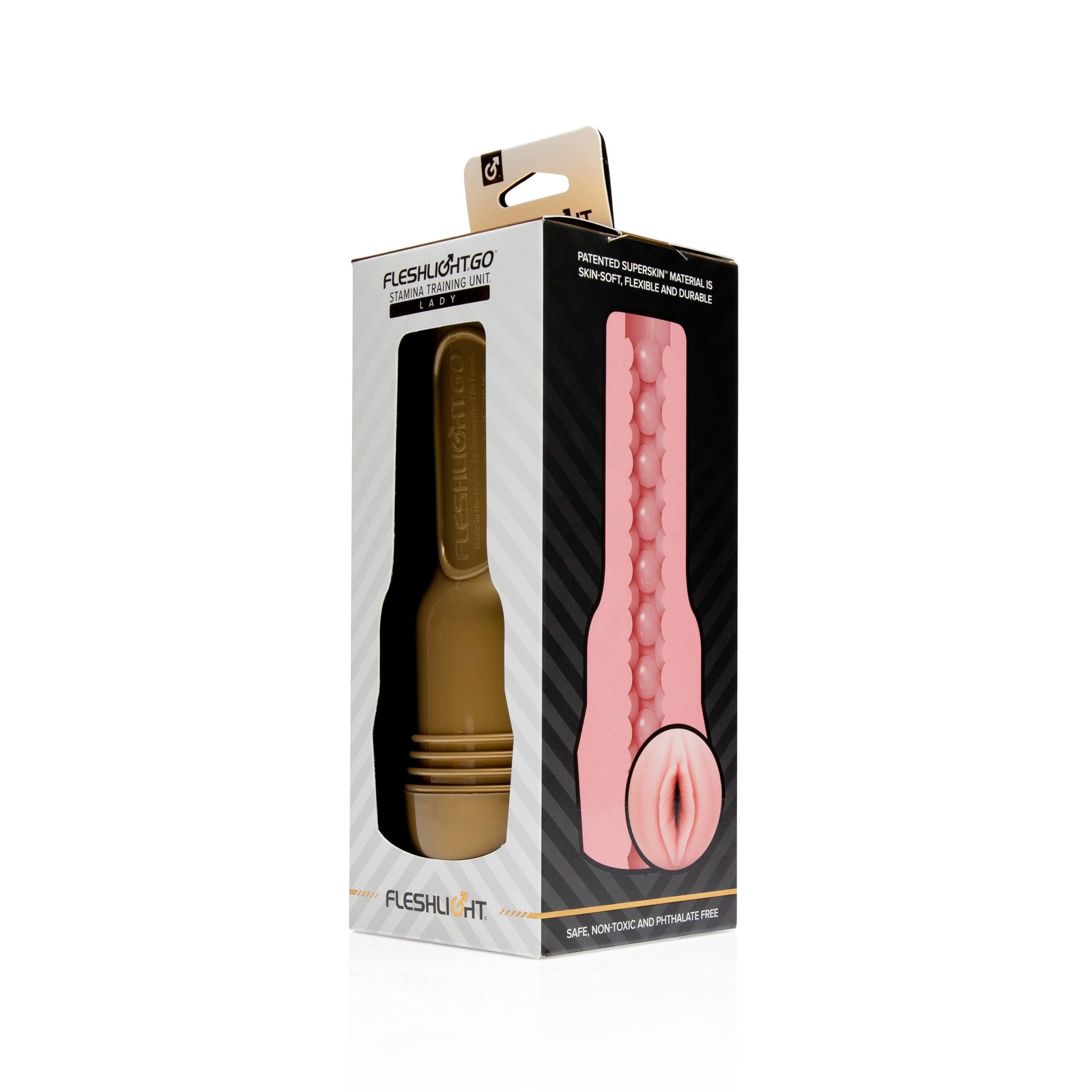 Fleshlight - Fleshlight GO Stamina Training Unit Masturbator (Beige) -  Masturbator Vagina (Non Vibration)  Durio.sg