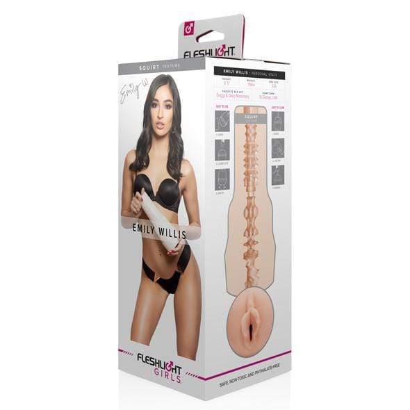 Fleshlight - Fleshlight Girls Emily Willis Masturbator (Squirt) -  Masturbator Vagina (Non Vibration)  Durio.sg