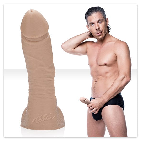 Fleshlight - Fleshlight Guys Mick Blue Dildo (Beige) -  Realistic Gay Dildo w/o suction cup (Non Vibration)  Durio.sg