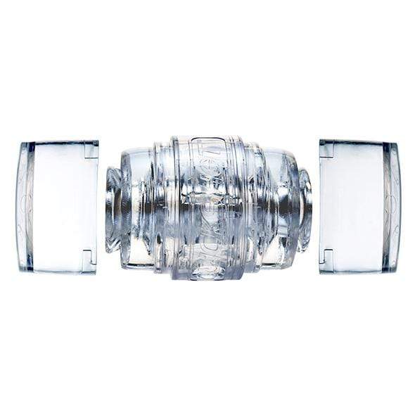 Fleshlight - Quickshot Masturbator Pulse (Clear) -  Masturbator Soft Stroker (Non Vibration)  Durio.sg