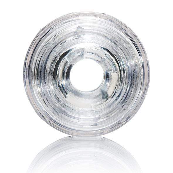 Fleshlight - Quickshot Masturbator Pulse (Clear) -  Masturbator Soft Stroker (Non Vibration)  Durio.sg