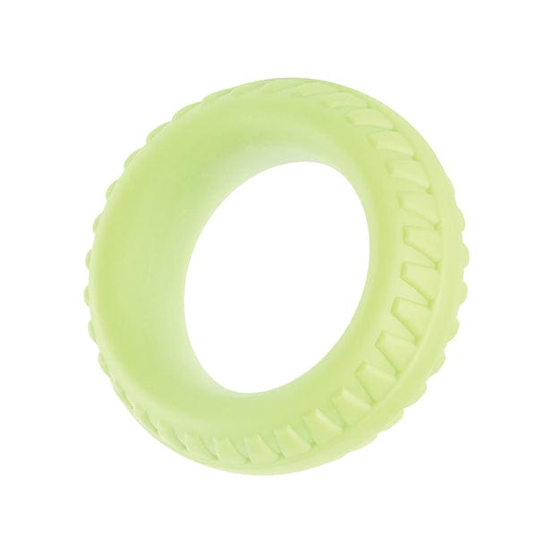 Forto - F 12 Silicone Cock Ring Glow in the Dark (Yellow) -  Silicone Cock Ring (Non Vibration)  Durio.sg