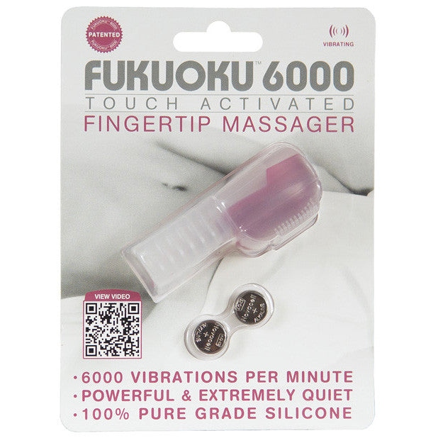 Fukuoku - 6000 Touch Activated Fingertip Massager -  Couple's Massager (Vibration) Non Rechargeable  Durio.sg