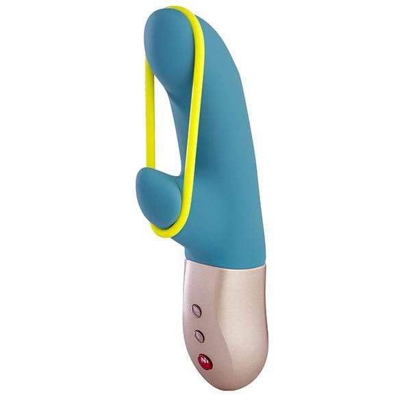 Fun Factory - Amorino Mini Vibrator (Blue) -  Rabbit Dildo (Vibration) Rechargeable  Durio.sg