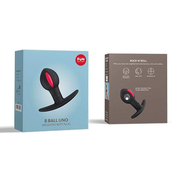 Fun Factory - B Ball Uno Anal Plug With Motion (Raspberry Black) -  Kegel Balls (Non Vibration)  Durio.sg