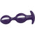 Fun Factory - B Balls Butt Plug (White/Dark Violet) -  Anal Plug (Non Vibration)  Durio.sg