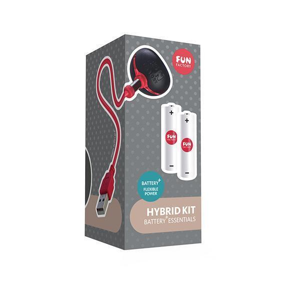 Fun Factory - Battery Essentials Hybrid Kit (Red) -  Accessories  Durio.sg