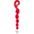 Fun Factory - Bendybeads Anal Beads (Red) -  Anal Beads (Non Vibration)  Durio.sg