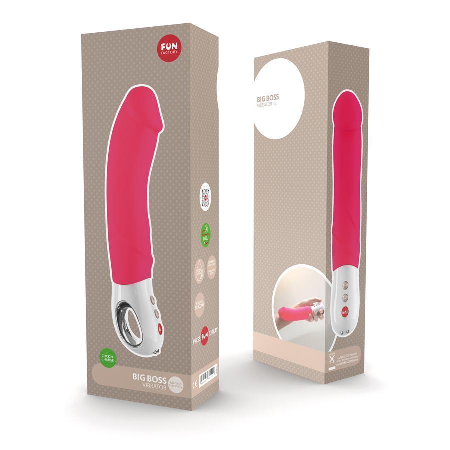 Fun Factory - Big Boss G5 Rechargeable Vibrator (Beige) -  G Spot Dildo (Vibration) Rechargeable  Durio.sg
