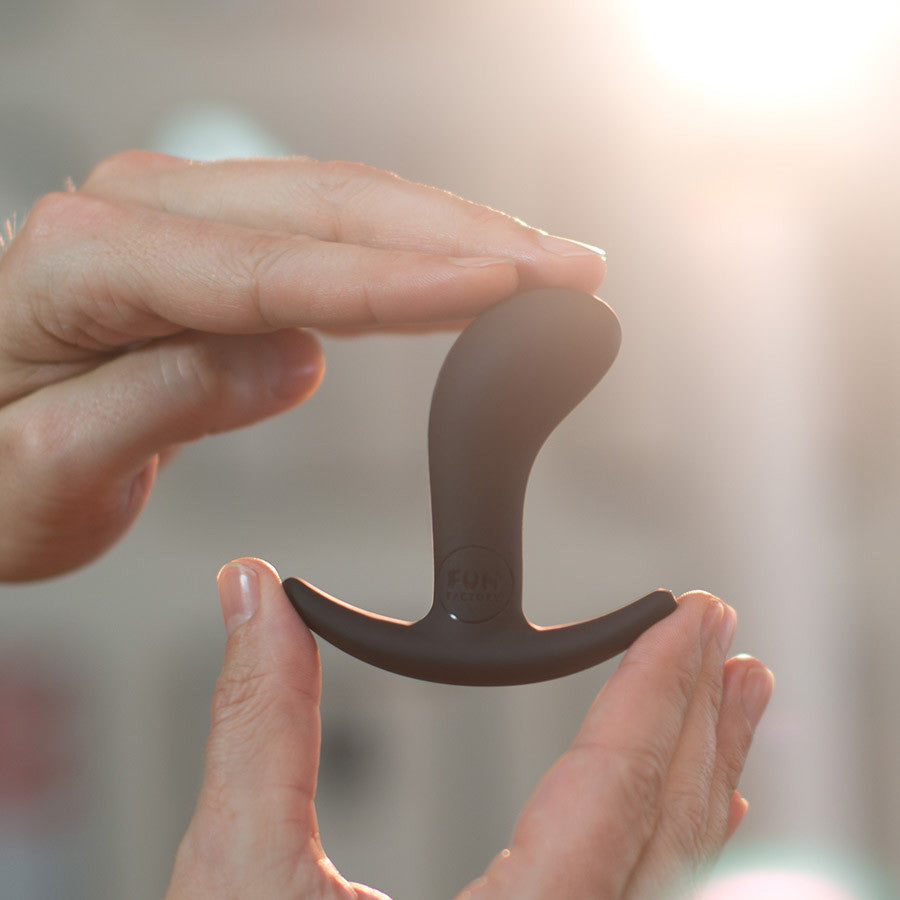 Fun Factory - Bootie Butt Plug Small (Black) -  Anal Plug (Non Vibration)  Durio.sg