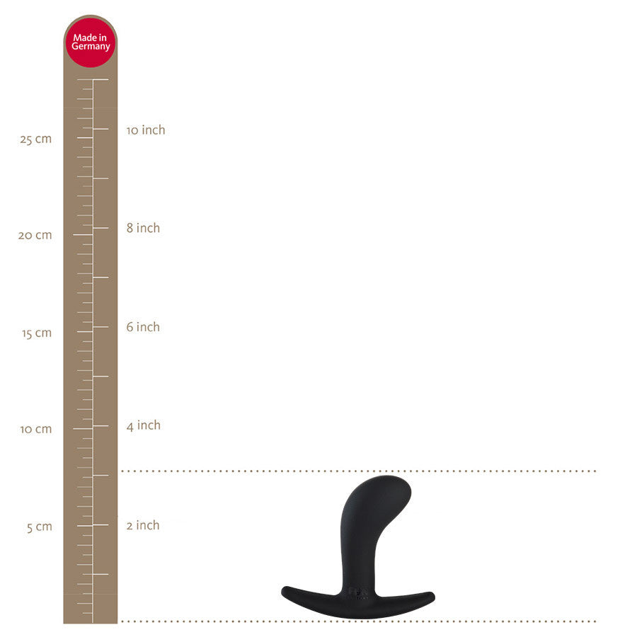 Fun Factory - Bootie Butt Plug Small (Black) -  Anal Plug (Non Vibration)  Durio.sg