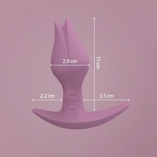 Fun Factory - Bootie Fem Butt Plug (Rose) -  Anal Plug (Non Vibration)  Durio.sg
