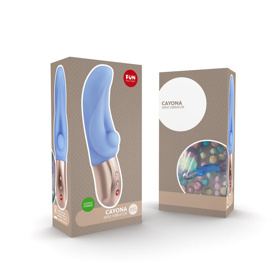 Fun Factory - Cayona Rabbit Vibrator (Candy Rose) -  Rabbit Dildo (Vibration) Rechargeable  Durio.sg