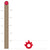 Fun Factory - Flame Cock Ring (Red) -  Silicone Cock Ring (Non Vibration)  Durio.sg