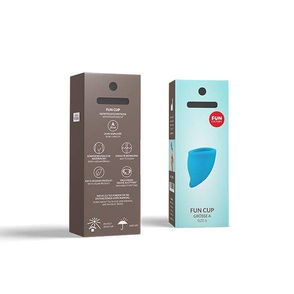 Fun Factory - Fun Cup Single Size A Menstrual Cup (Turquoise) -  Menstrual Cup  Durio.sg