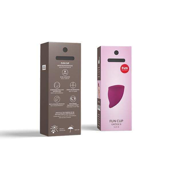 Fun Factory - Fun Cup Single Size B Menstrual Cup (Grape) -  Menstrual Cup  Durio.sg