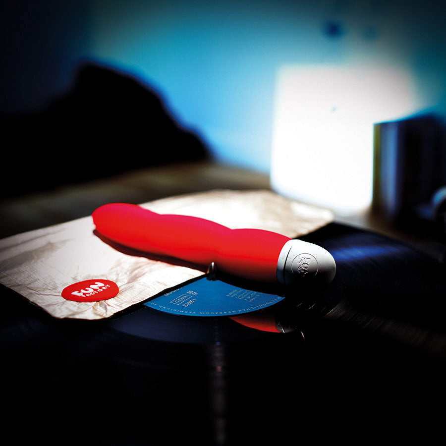 Fun Factory - Jazzie Vibrator (Pink) -  G Spot Dildo (Vibration) Non Rechargeable  Durio.sg