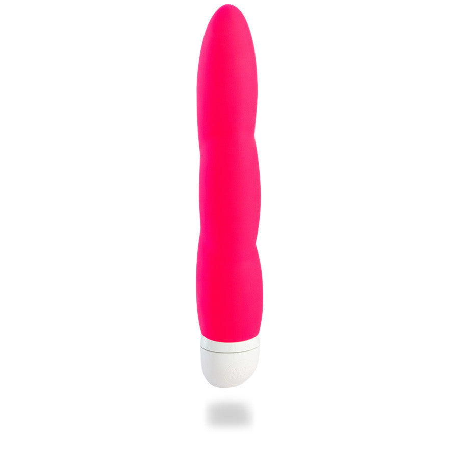 Fun Factory - Jazzie Vibrator (Pink) -  G Spot Dildo (Vibration) Non Rechargeable  Durio.sg