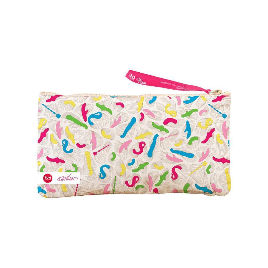 Fun Factory - Karim Rashid Toy Bag Limited Edition (Multi Colour) -  Storage Bag  Durio.sg