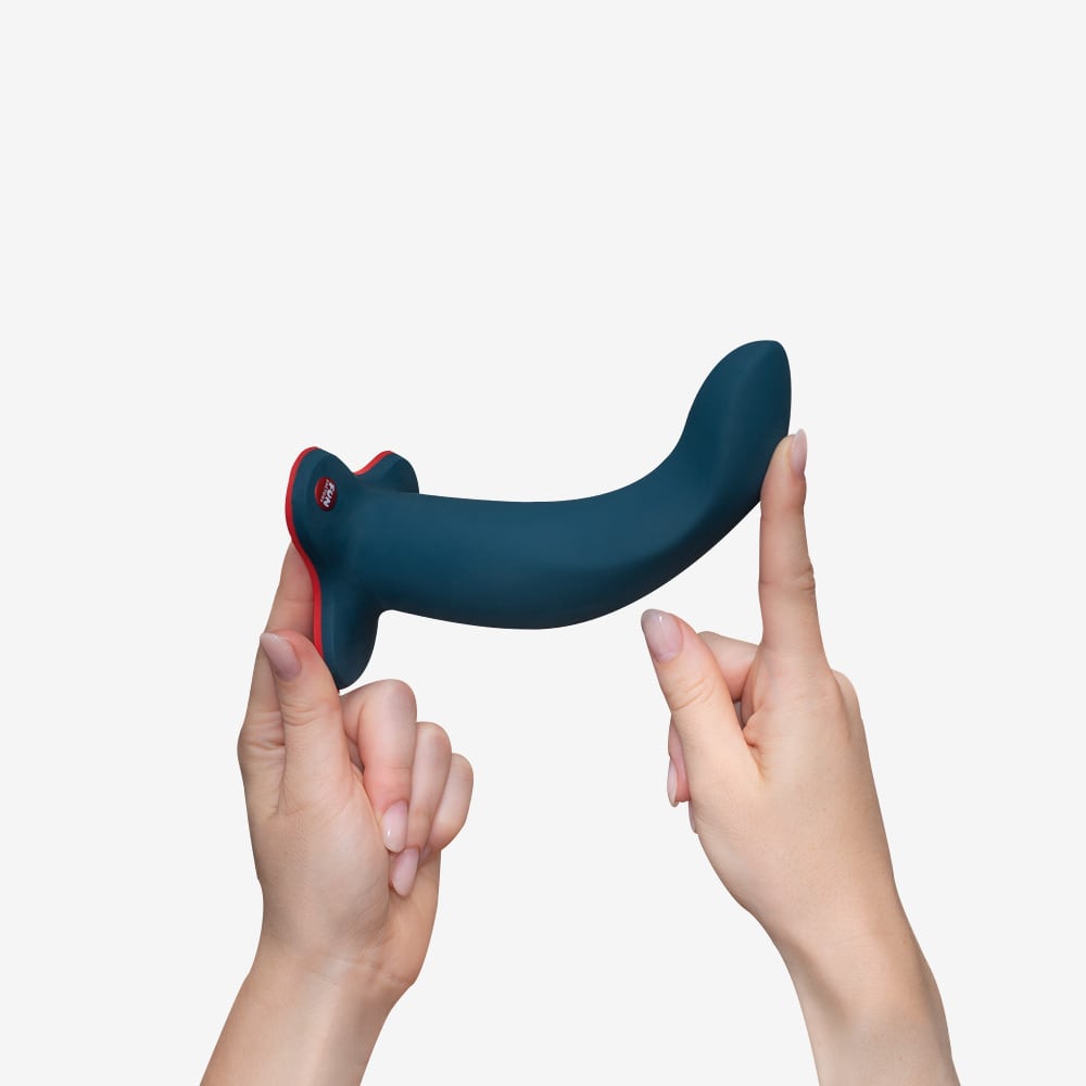 Fun Factory - Limba Flex Fit G Spot Dildo L (Velvet Blue) -  G Spot Dildo (Non Vibration)  Durio.sg