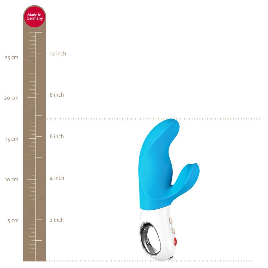 Fun Factory - Miss Bi Rabbit Vibrator (Pink/White) -  Rabbit Dildo (Vibration) Rechargeable  Durio.sg