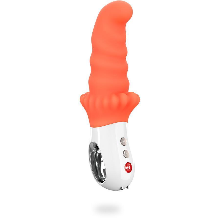 Fun Factory - Moody G-Spot Vibrator (Orange) -  G Spot Dildo (Vibration) Rechargeable  Durio.sg