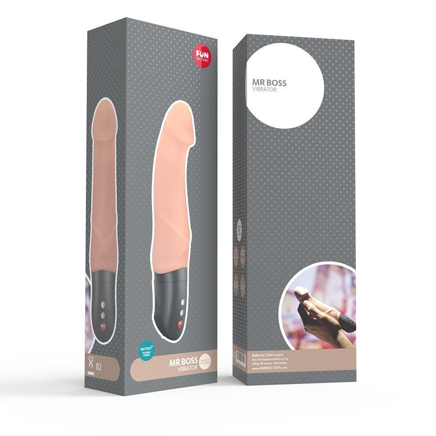 Fun Factory - Mr Boss Vibrator (Blackberry) -  G Spot Dildo (Vibration) Rechargeable  Durio.sg