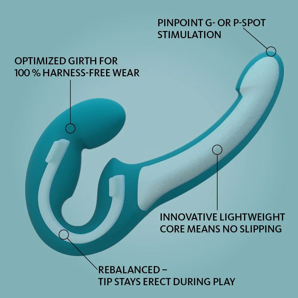 Fun Factory - Share Lite Double Dildo (Deep Blue Sea) -  Double Dildo (Non Vibration)  Durio.sg