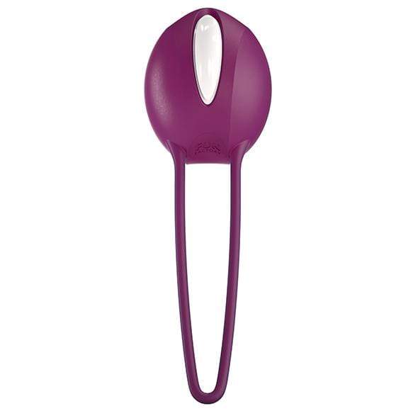 Fun Factory - SmartBall Uno Kegel Ball (White/Grape) -  Kegel Balls (Non Vibration)  Durio.sg