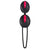 Fun Factory - SmartBalls Duo Kegel Balls (Raspberry Black) -  Kegel Balls (Non Vibration)  Durio.sg