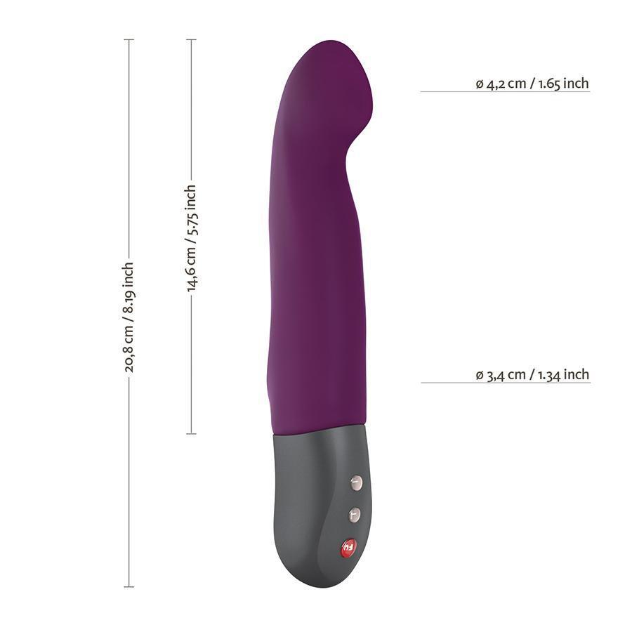 Fun Factory - Stronic G Pulsator II G Spot Vibrator (Blue) -  G Spot Dildo (Vibration) Rechargeable  Durio.sg
