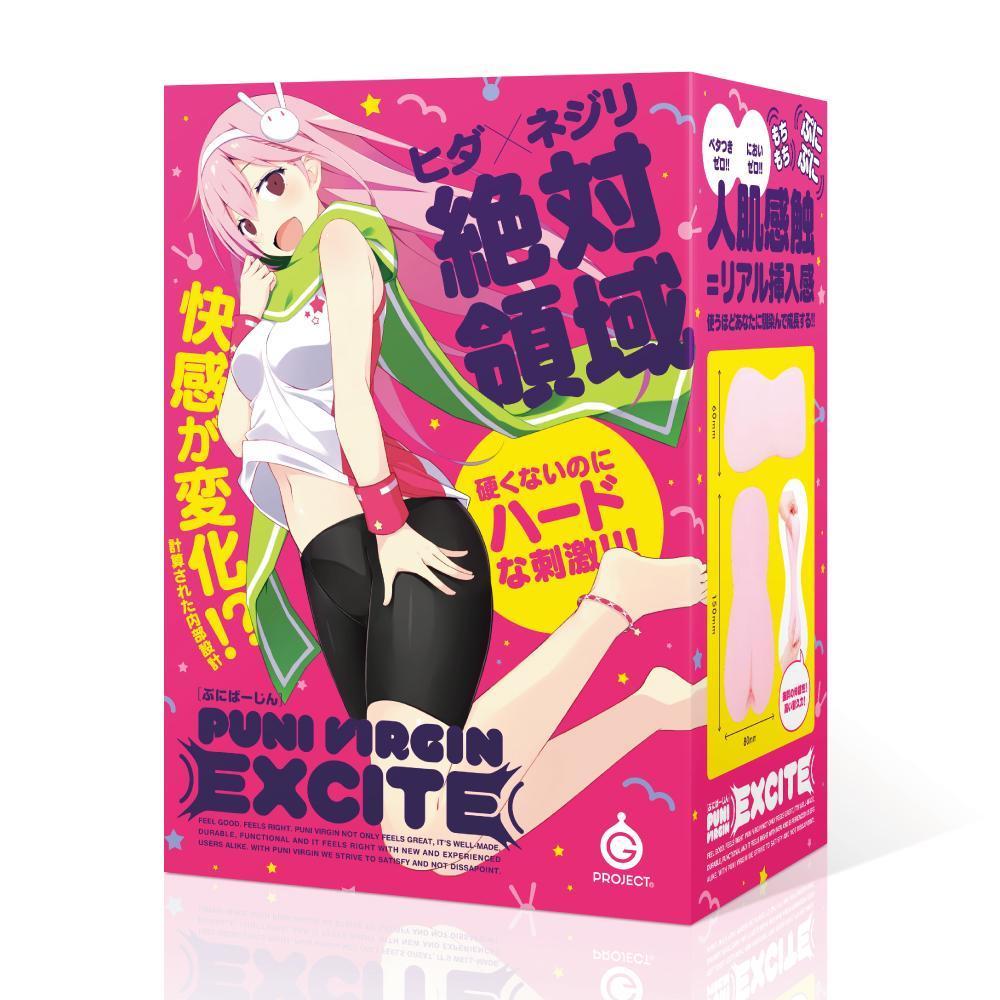 G Project - Momochi Puni Virgin Excite Onahole (Beige) -  Masturbator Ass (Non Vibration)  Durio.sg