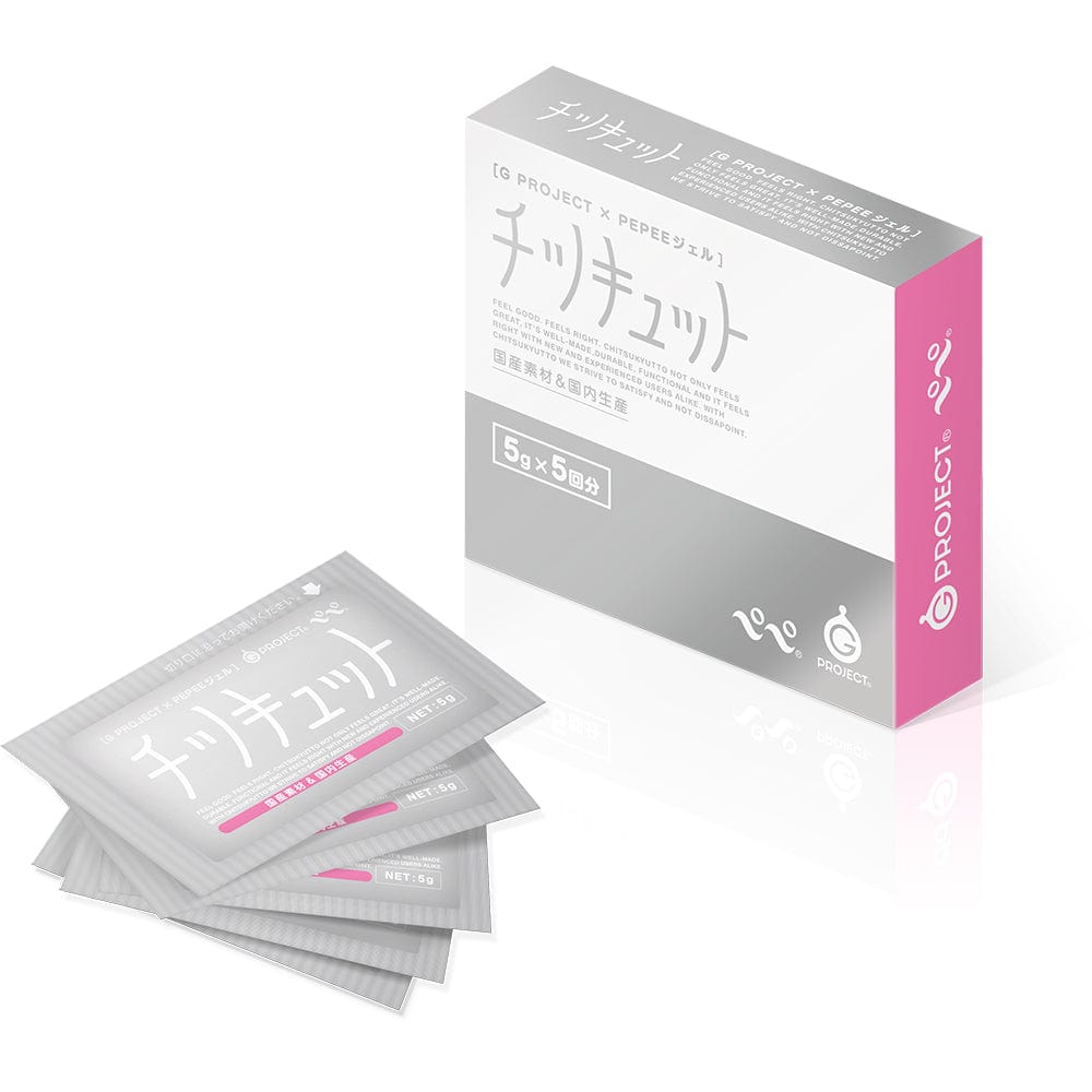 G Project - Pepee KitsuQutto Travel Size Arousal Gel 6g 5 packs -  Arousal Gel  Durio.sg
