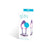 Glas - Amethyst Rain Glass Butt Plug -  Glass Anal Plug (Non Vibration)  Durio.sg