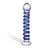 Glas - Blue Spiral Glass Dildo -  Glass Dildo (Non Vibration)  Durio.sg