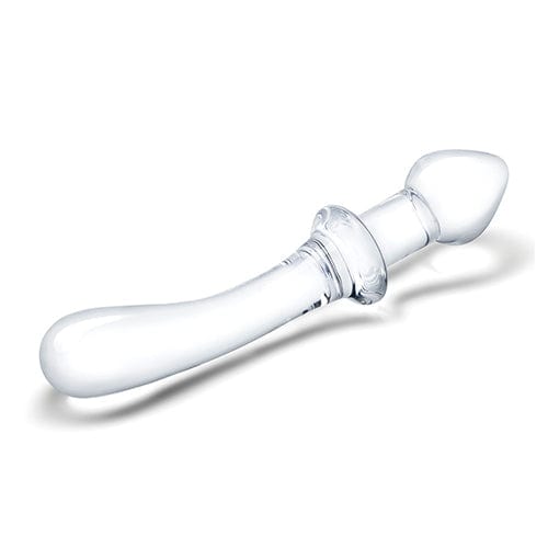 Glas - Classic Curved Dual Ended Glass Dildo 9" (Clear) -  Glass Dildo (Non Vibration)  Durio.sg