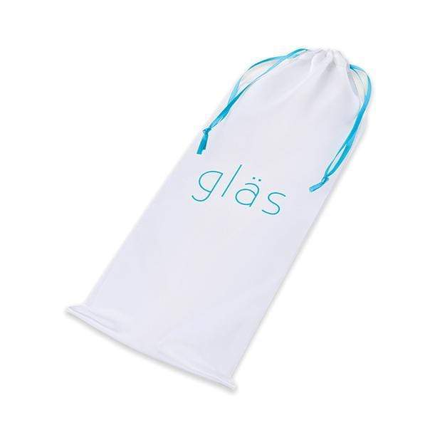 Glas - Horse Tail Glass Butt Plug 3" (Clear) -  Glass Anal Plug (Non Vibration)  Durio.sg