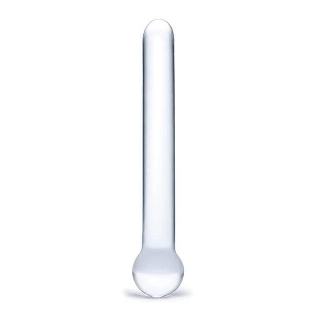 Glas - Straight Glass Dildo 7" (Clear) -  Glass Dildo (Non Vibration)  Durio.sg