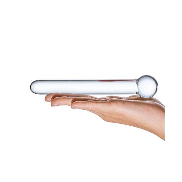 Glas - Straight Glass Dildo 7" (Clear) -  Glass Dildo (Non Vibration)  Durio.sg