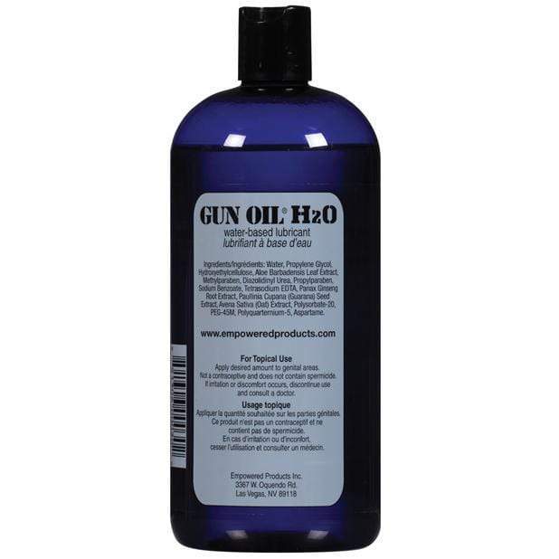 Gun Oil - H2O Water Based Lubricant 960 ml -  Lube (Water Based)  Durio.sg
