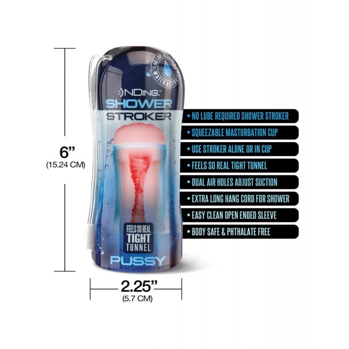 Happy Ending - Shower Stroker Pussy Cup Masturbator (Ivory) -  Masturbator Soft Stroker (Non Vibration)  Durio.sg