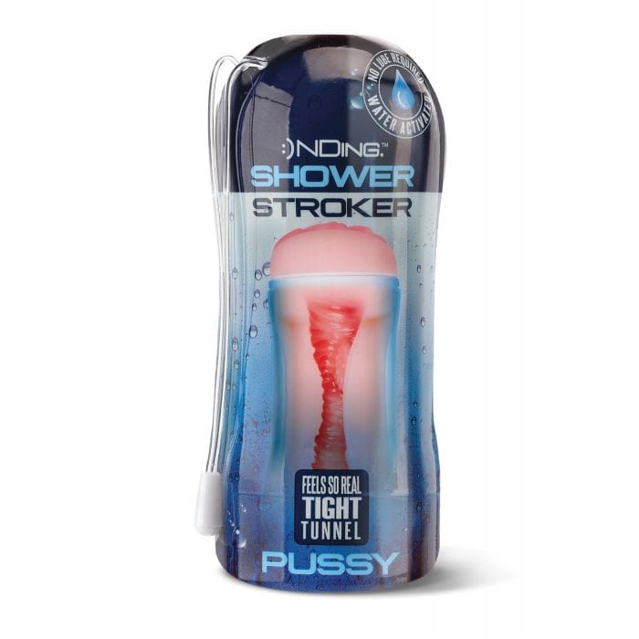 Happy Ending - Shower Stroker Pussy Cup Masturbator (Ivory) -  Masturbator Soft Stroker (Non Vibration)  Durio.sg